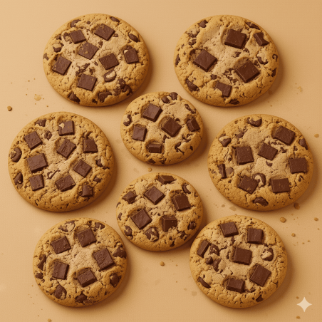 دستور کوکی شکلاتی ساده